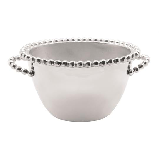 Mariposa Pearled Oval Small Ice Bucket - Charles Mayer
