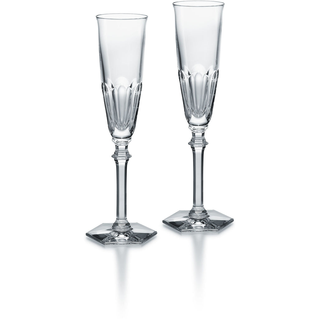 Baccarat Harcourt Eve Champagne Flute, Set Of 2 - Charles Mayer
