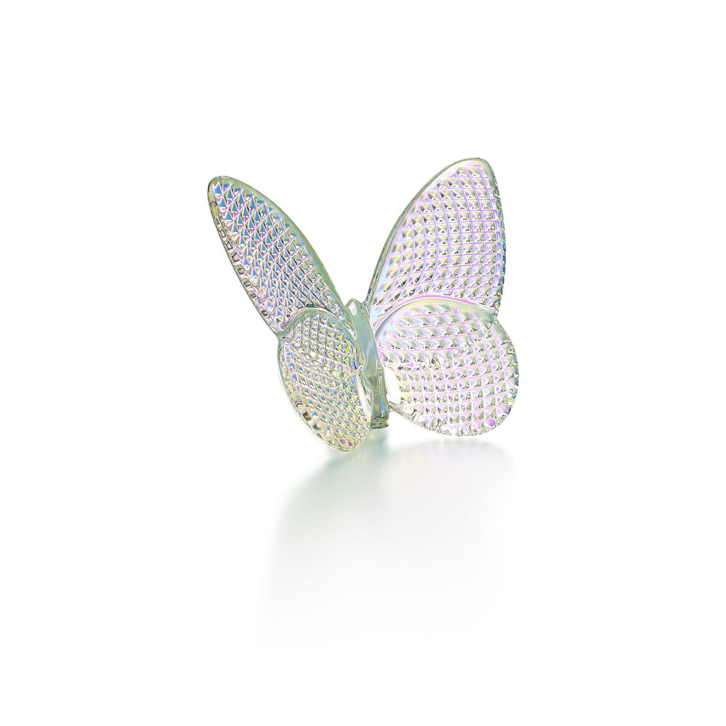 Baccarat Papillon Lucky Butterfly Diamond, Iridescent Clear - Charles Mayer