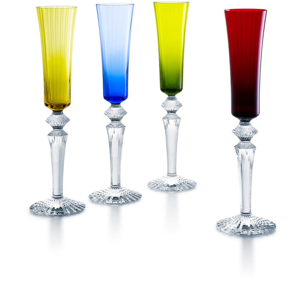 Baccarat Mille Nuits Flutissimo Flutes, Set Of 4 - Charles Mayer