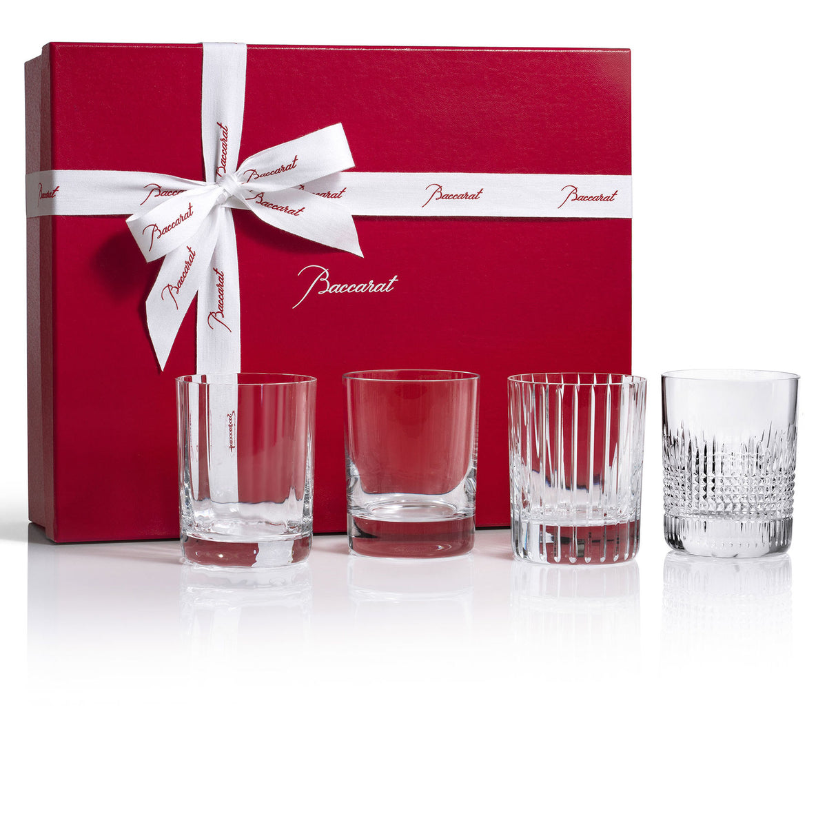 Baccarat 4 Elements Double Old Fashioned, Set Of 4