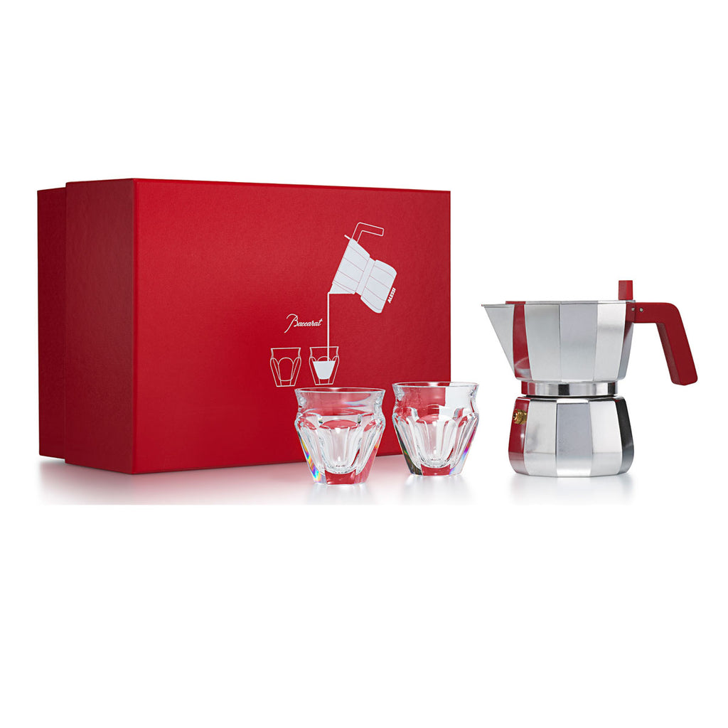 Baccarat Harcourt Talleyrand Alessi Moka Set - Charles Mayer