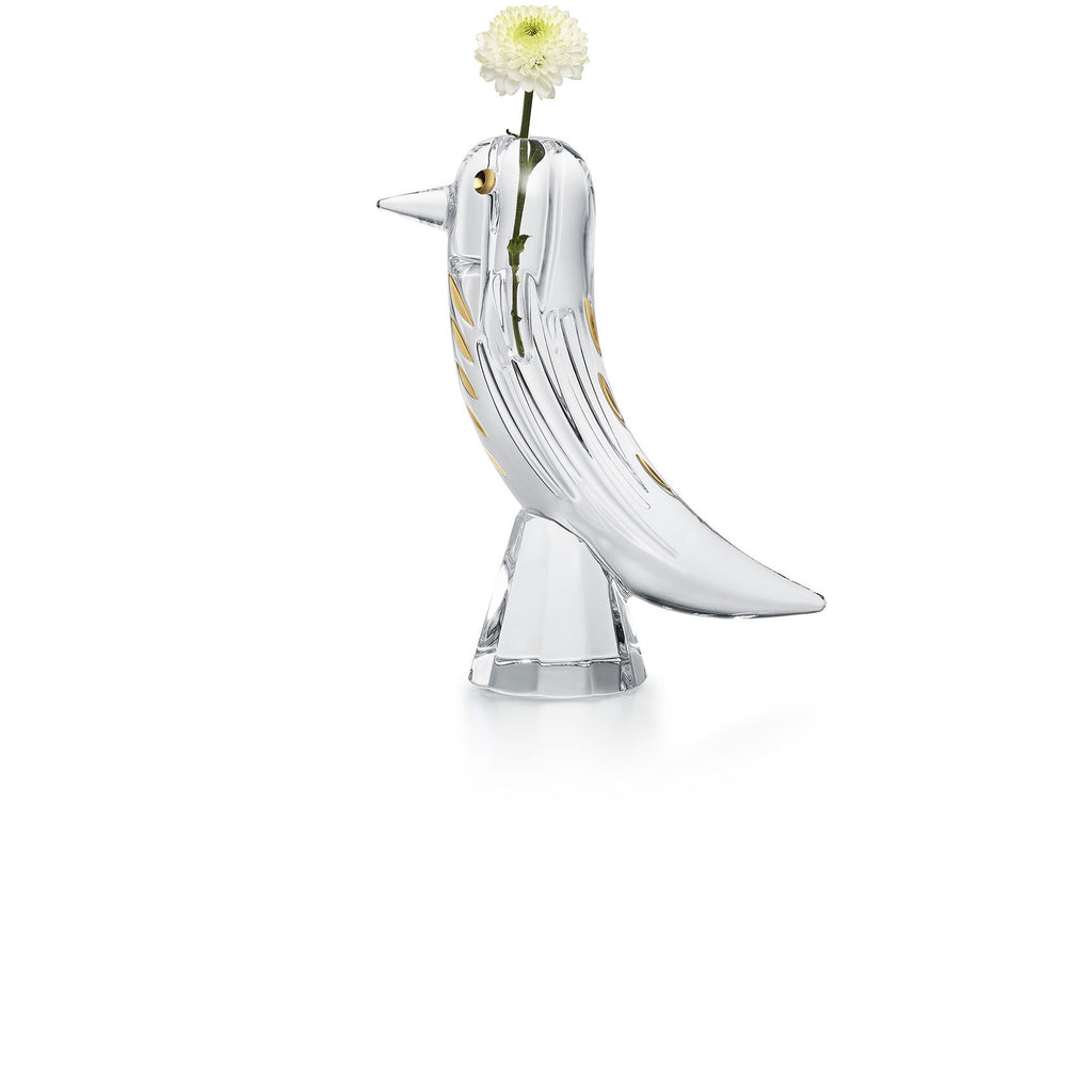 Baccarat Faunacrystopolis Bird Bud Vase, Clear - Charles Mayer