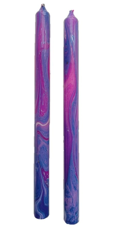 Jinglenog Candela Viola Candle, Set Of 2 - Charles Mayer