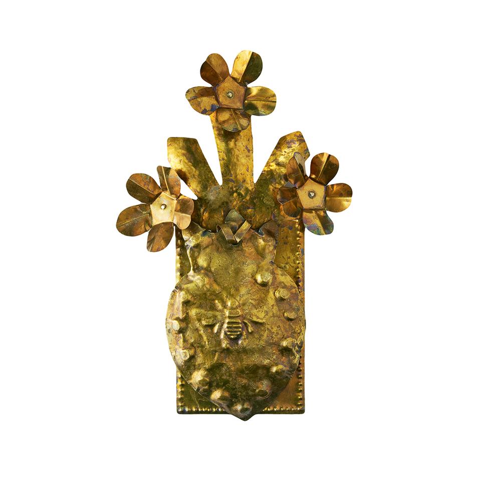 Jan Barboglio Imperial Brass Heart Ornament - Charles Mayer