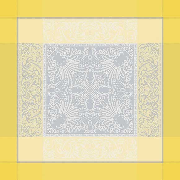 Garnier Thiebaut Alexandrine Mimosa 69*69 Tablecloth - Charles Mayer