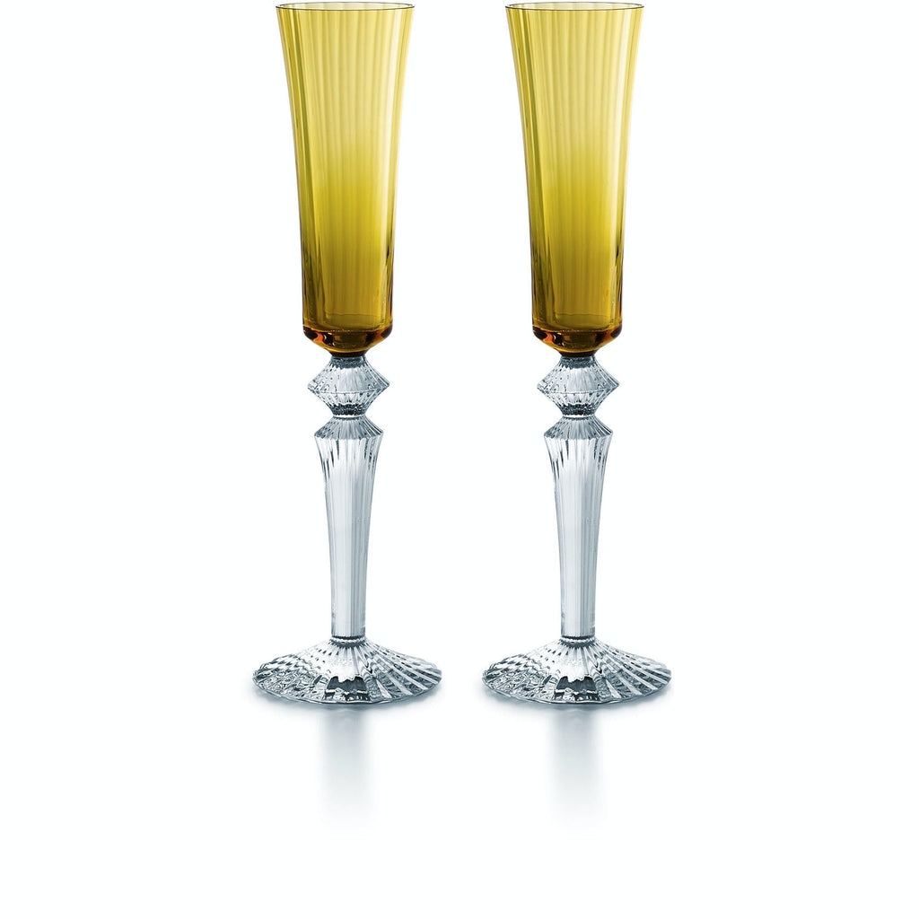 Mille Nuits Amber Flutissimo Flutes - Boxed Set of 2 - Charles Mayer