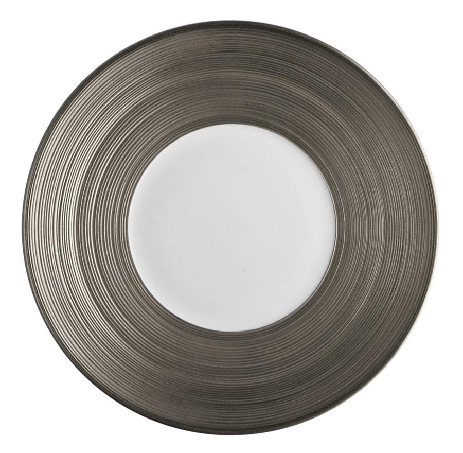 J.L. Coquet Hemisphere Platinum Bread & Butter Plate - Charles Mayer
