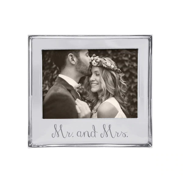 Mariposa Mr. & Mrs. Signature 5*7 Frame - Charles Mayer