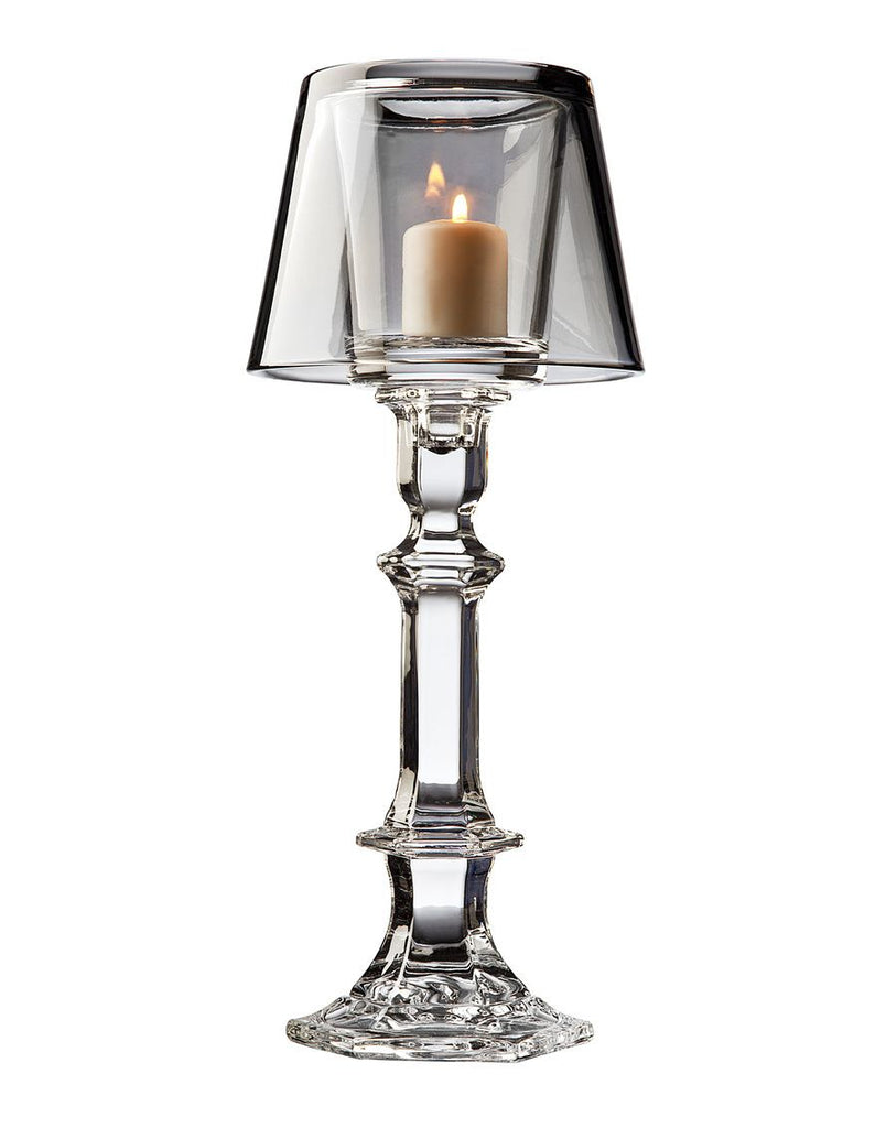 Villa Marca Smoke Grey Votive Lamp - Charles Mayer