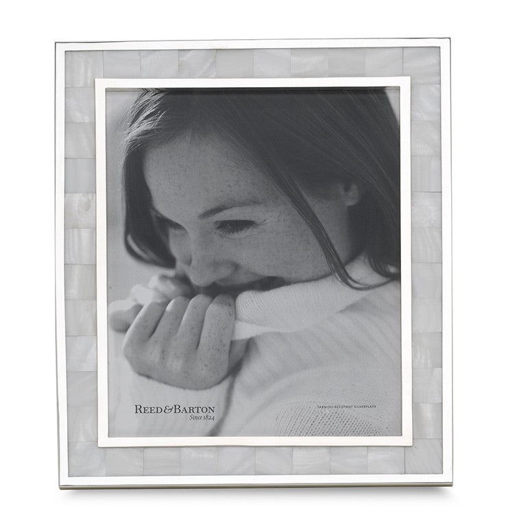 Reed & Barton Mother Of Pearl 8*10 Frame - Charles Mayer