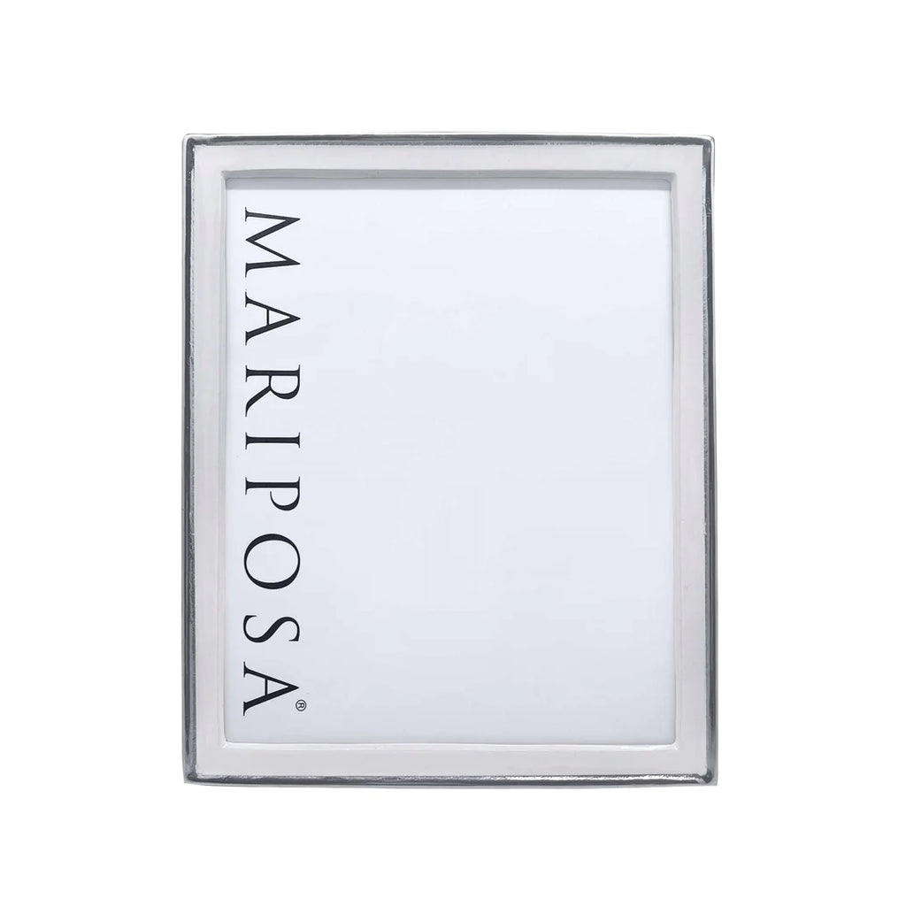 Mariposa Signature White 8*10 Frame - Charles Mayer
