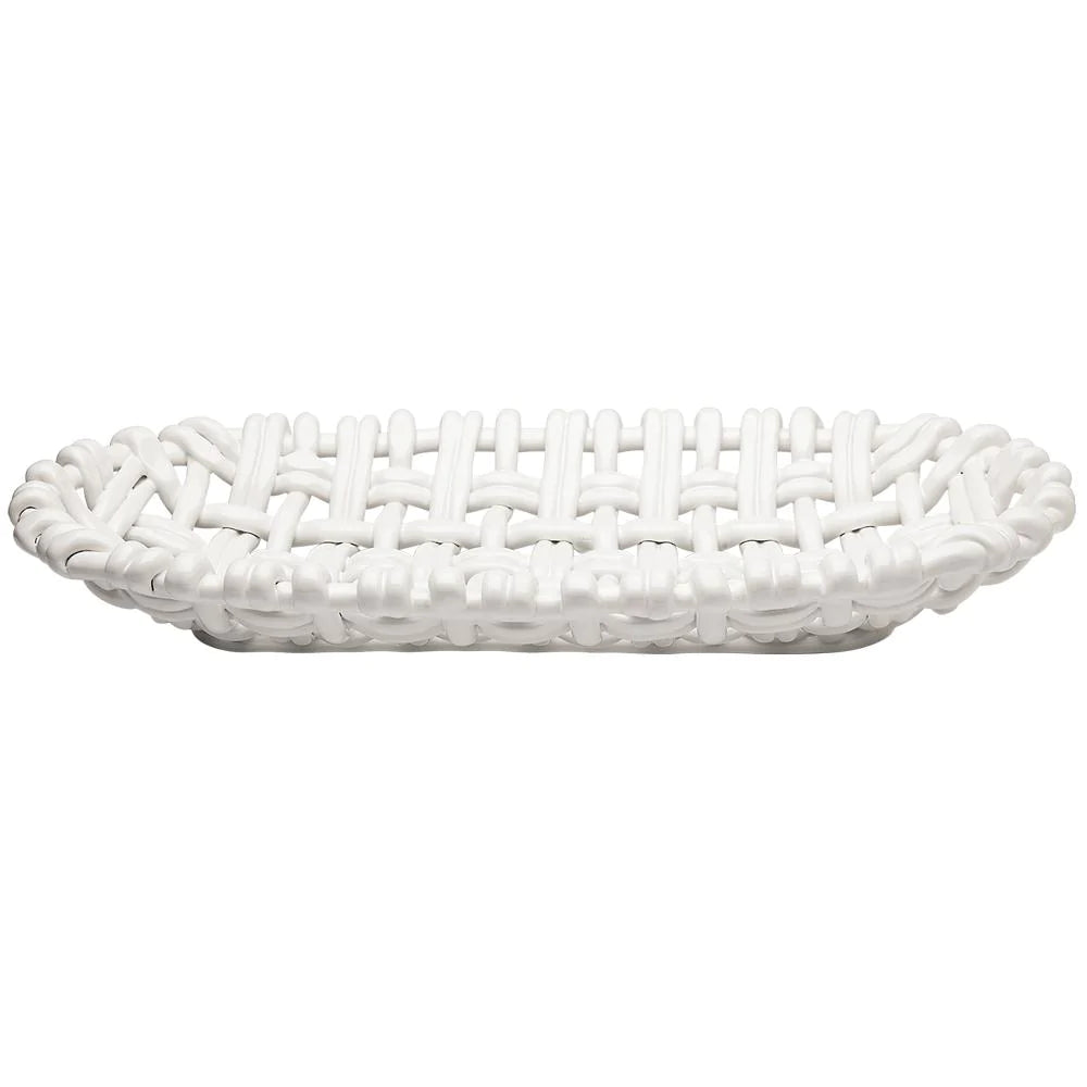 Skyros Red Oval Basket - Charles Mayer