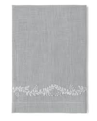 Henry Handwork Gray Prism Vine Cocktail Napkin, Set Of 4 - Charles Mayer