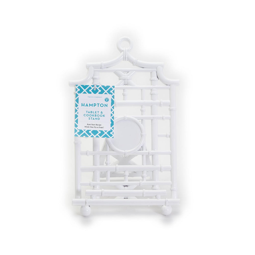 White Pagoda Tablet/Book Stand - Charles Mayer