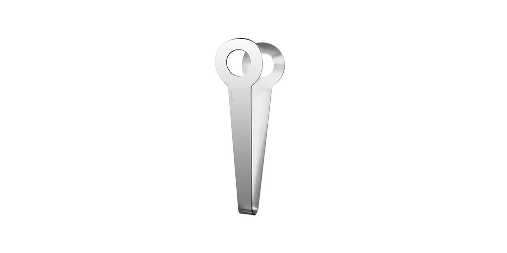 Christofle Oh De Stainless Steel Ice Tongs - Charles Mayer