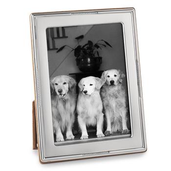 Monica Rich Kosann Beaded Edge Sterling Frame, 5*7 - Charles Mayer