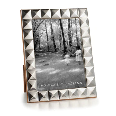 Monica Rich Kosann Sterling Silver Pyramid 4*6 Frame - Charles Mayer