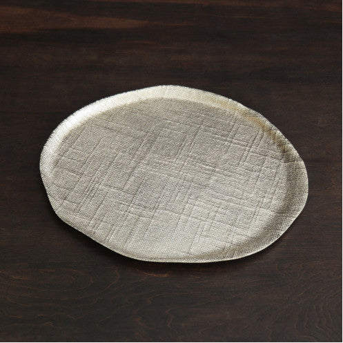 Beatriz Ball Sierra Seattle Medium Round Gold Platter - Charles Mayer