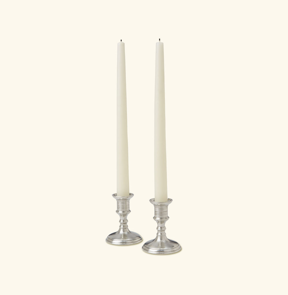 Match Prato Small Candlesticks, Pair of 2 - Charles Mayer