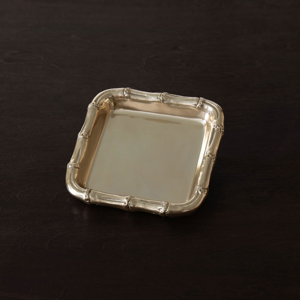 Beatriz Ball Sierra Modern Bamboo Cocktail Napkin Holder - Charles Mayer
