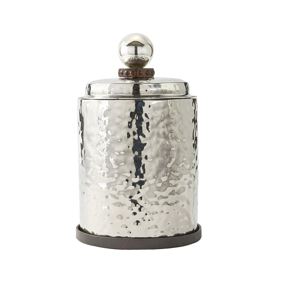 Jan Barboglio El Puro Hielo Con Tapa Hammered Ice Bucket - Charles Mayer