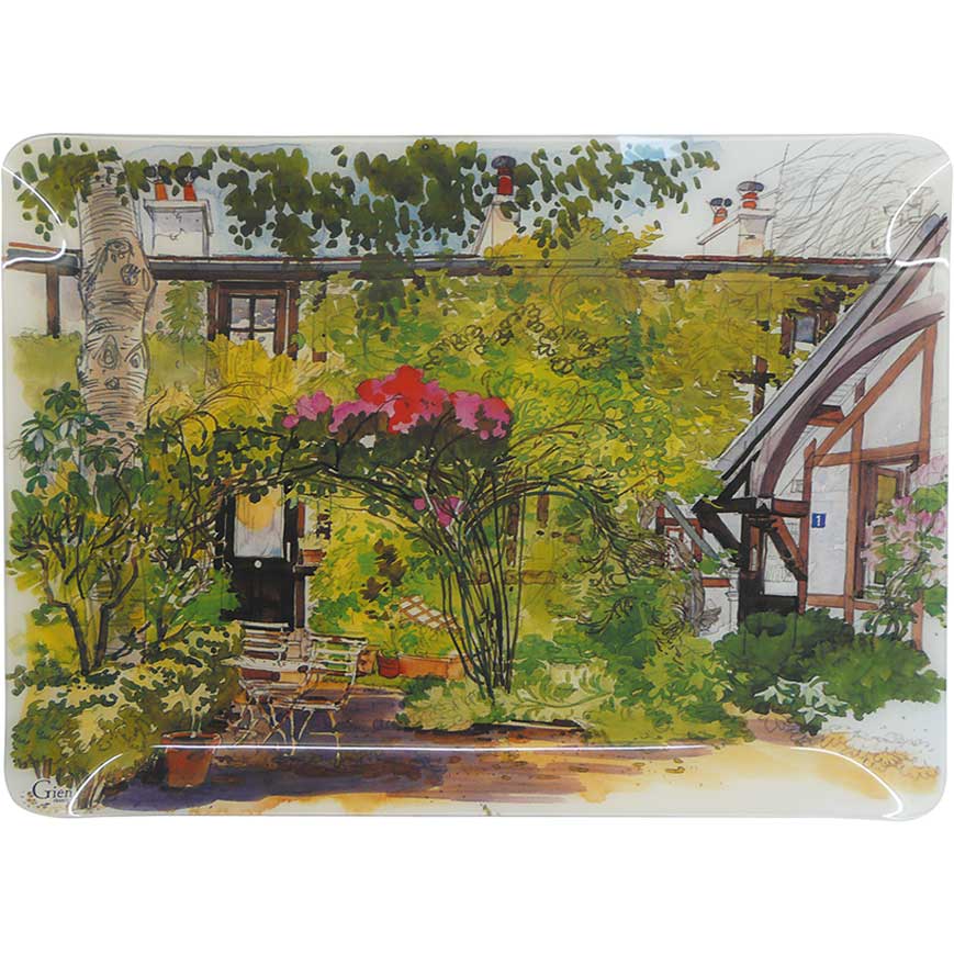 Gien Paris Giverny Acrylic Small Tray - Charles Mayer