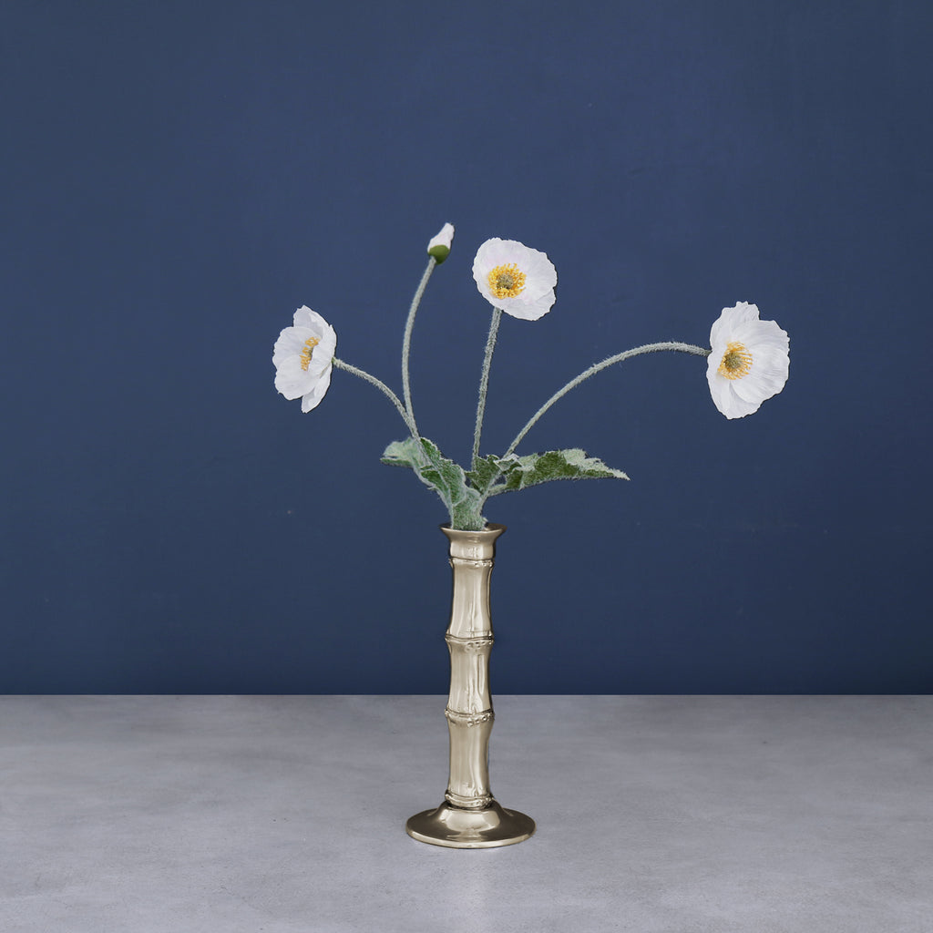 Beatriz Ball Sierra Modern Bamboo 8" Vase - Charles Mayer