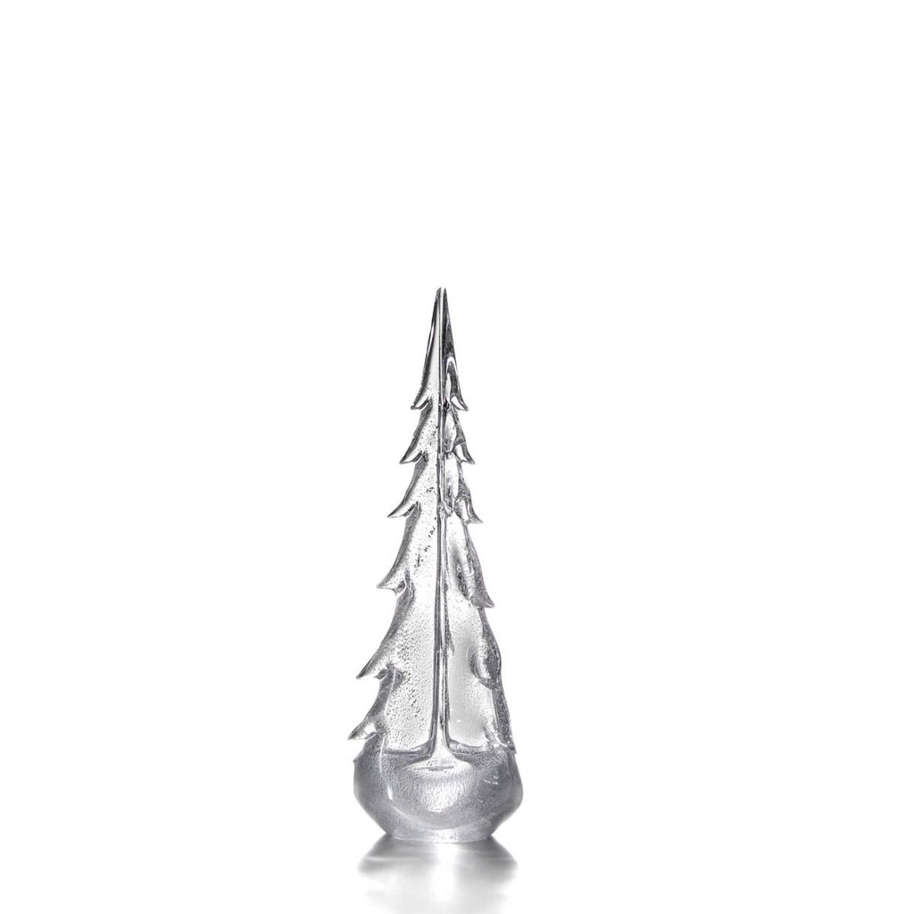Simon Pearce 18" Silver Leaf Evergreen - Charles Mayer