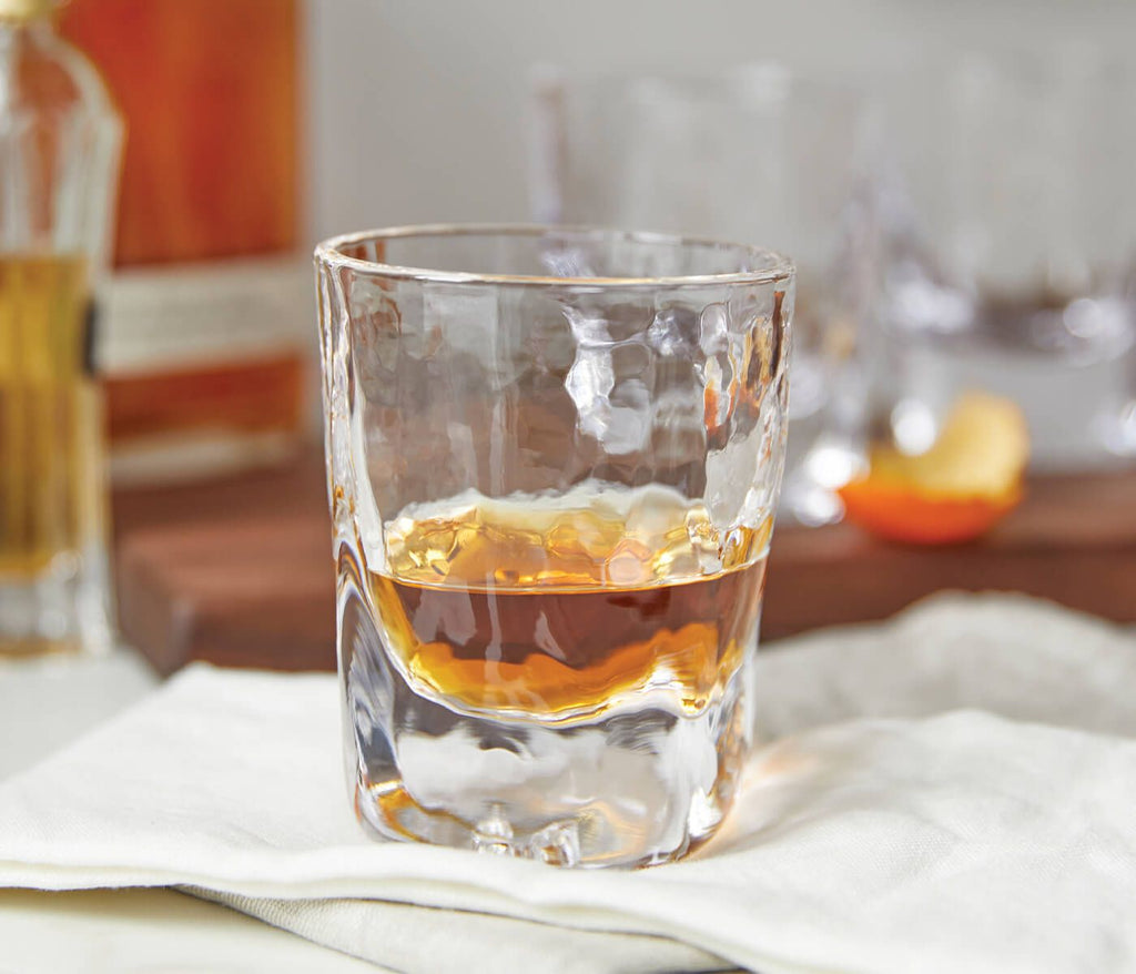 Simon Pearce Woodbury Bourbon Glass - Charles Mayer