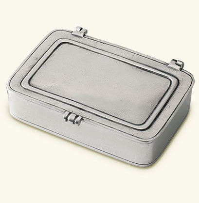 Match Pewter Lidded Box, Small - Charles Mayer