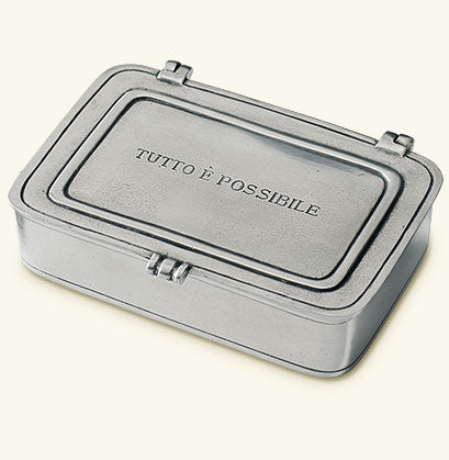 Match Pewter "Tutto E Possible" Large Box - Charles Mayer