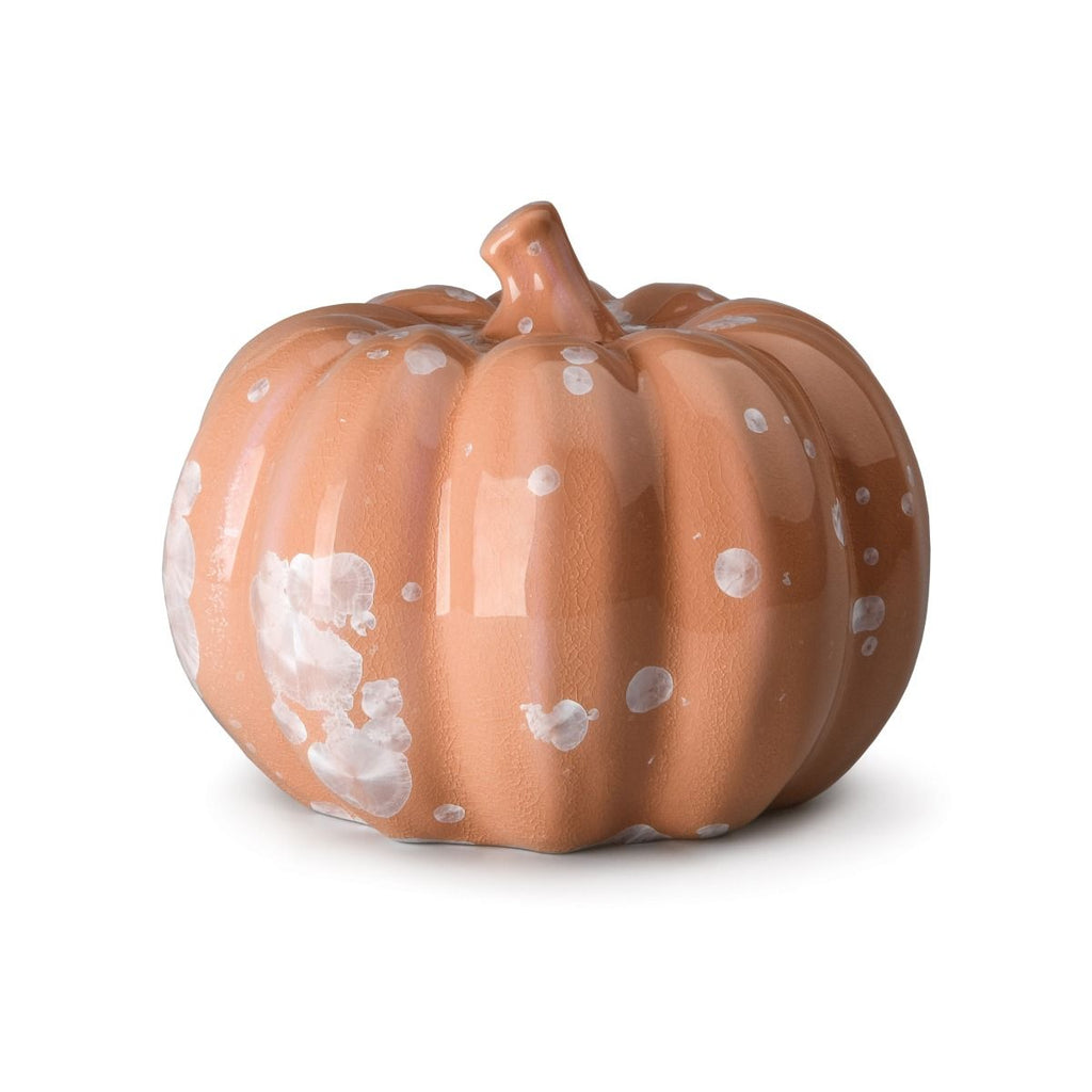 Simon Pearce Medium Sunset Crystalline Pumpkin - Charles Mayer