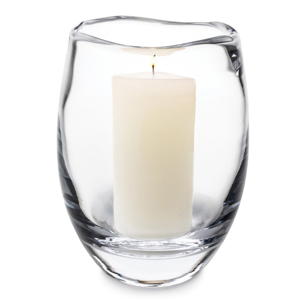 Simon Pearce Burlington Large Hurricane W/Candle - Charles Mayer