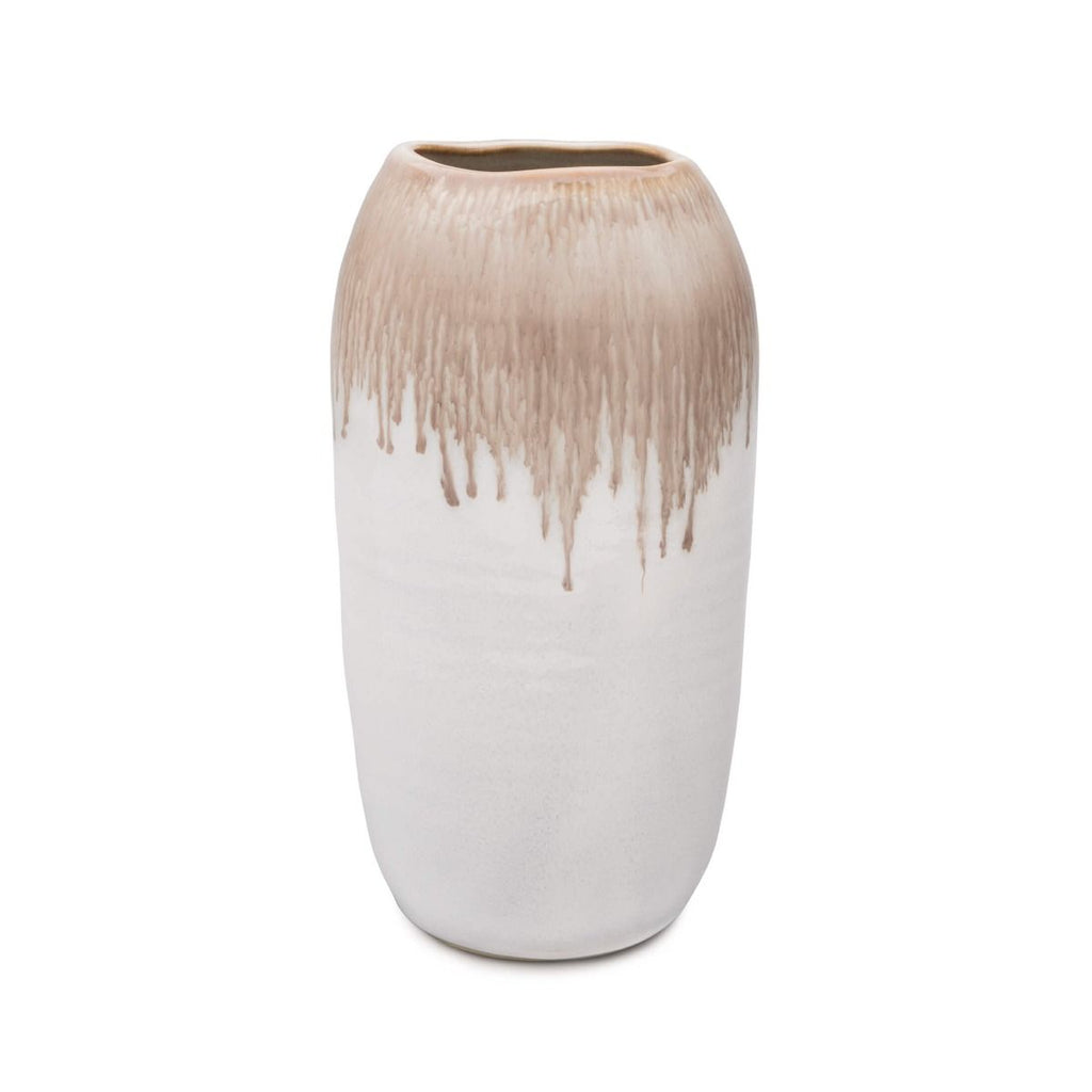 Simon Pearce Medium Burlington Pottery Vase, Bluff - Charles Mayer