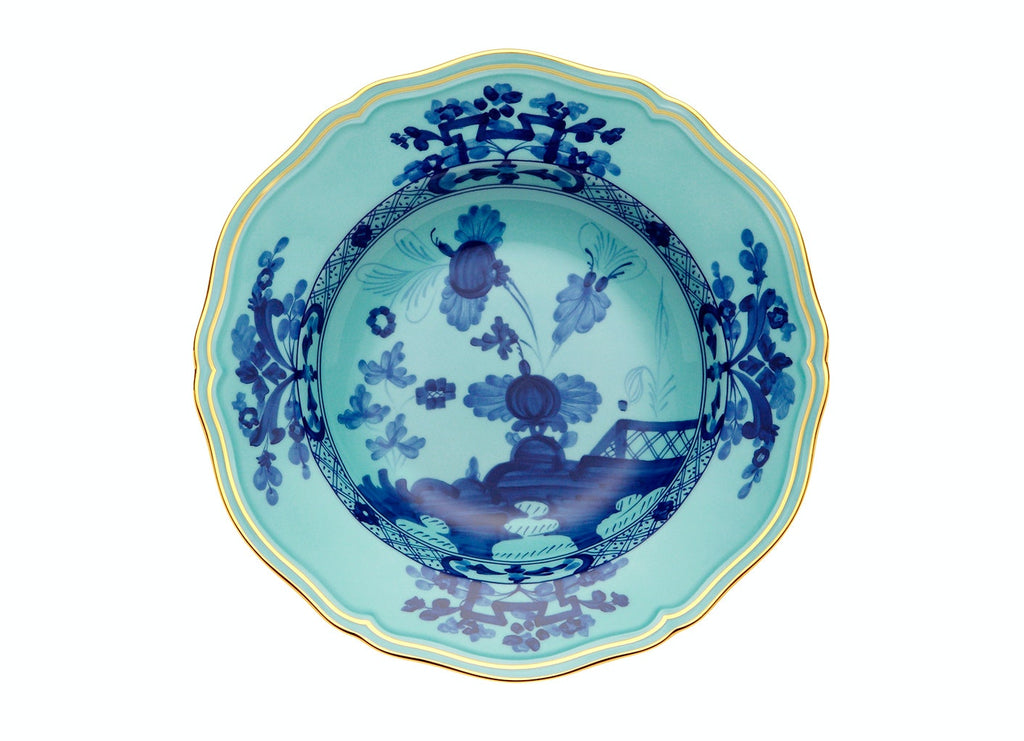Ginori Oriente Italiano Iris Soup Plate - Charles Mayer
