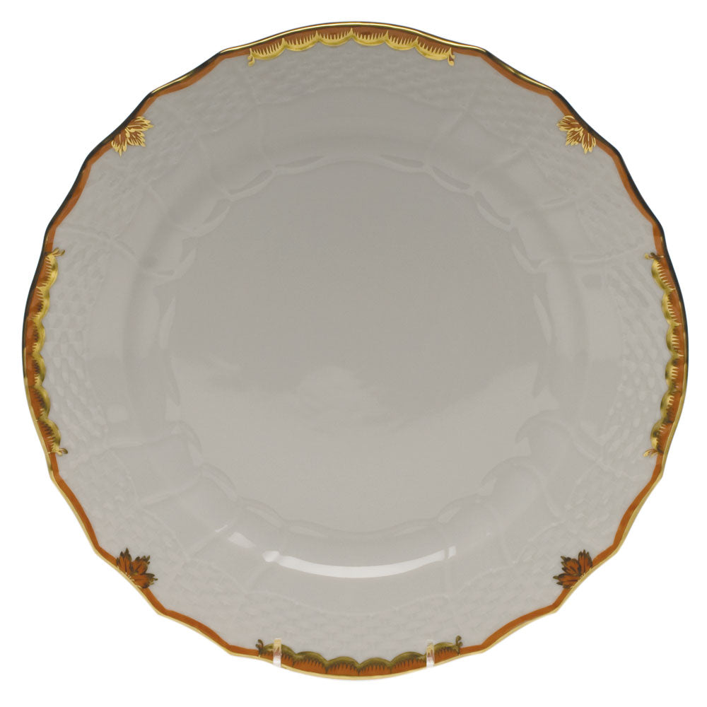 Herend Princess Victoria Rust Service Plate - Charles Mayer