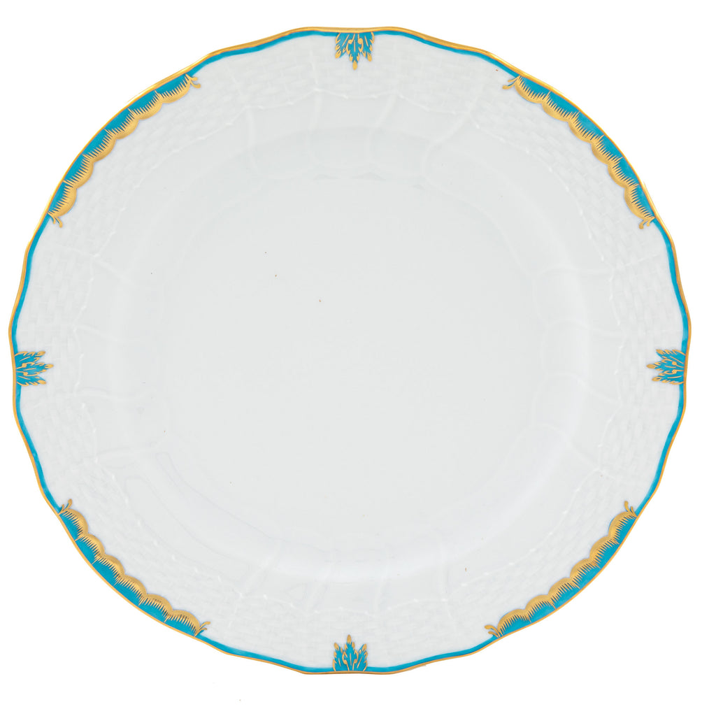 Herend Princess Victoria Turquoise Service Plate - Charles Mayer