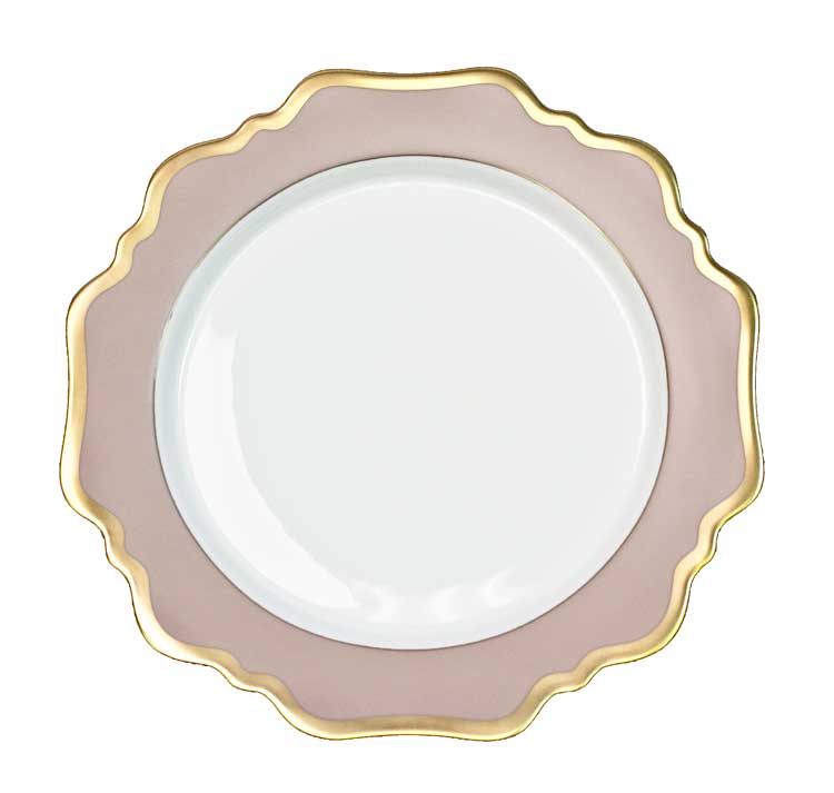 Anna Weatherley Anna's Palette Dusty Rose Dinner Plate - Charles Mayer