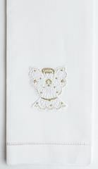 Henry Handwork White/Gold Angel Hand Towel - Charles Mayer