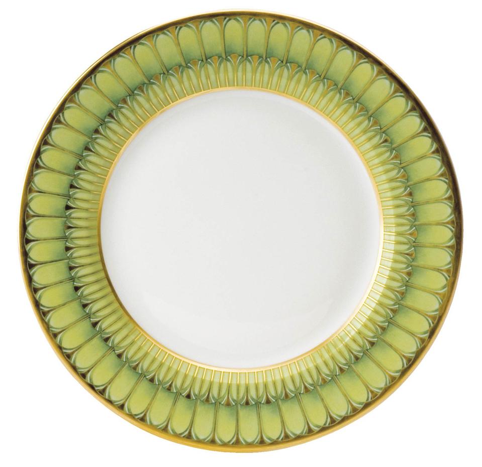 Deshoulieres Arcades Green Salad/Dessert Plate - Charles Mayer