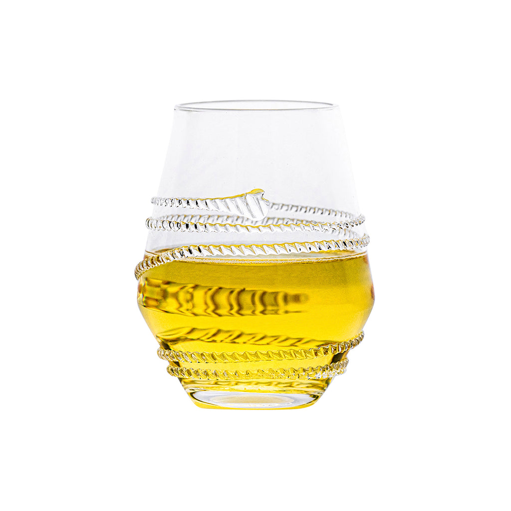 Juliska Chloe Stemless Wine Glass - Charles Mayer