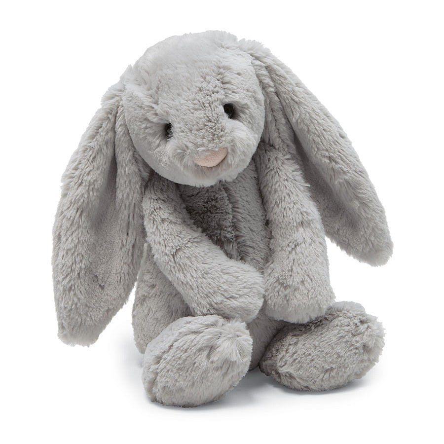 Jellycat Bashful Medium Grey Medium Bunny - Charles Mayer