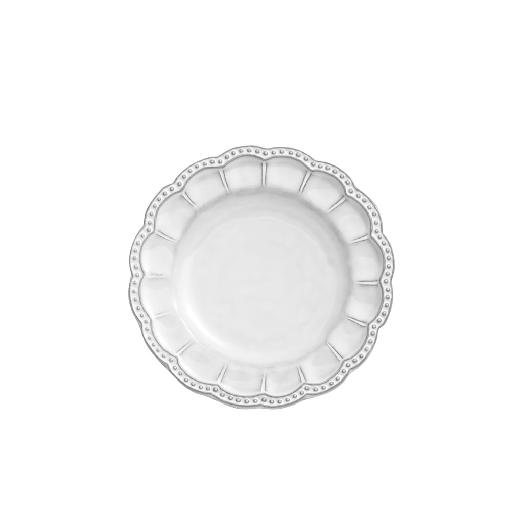 Arte Italica Bella Bianca Beaded Bread Plate - Charles Mayer