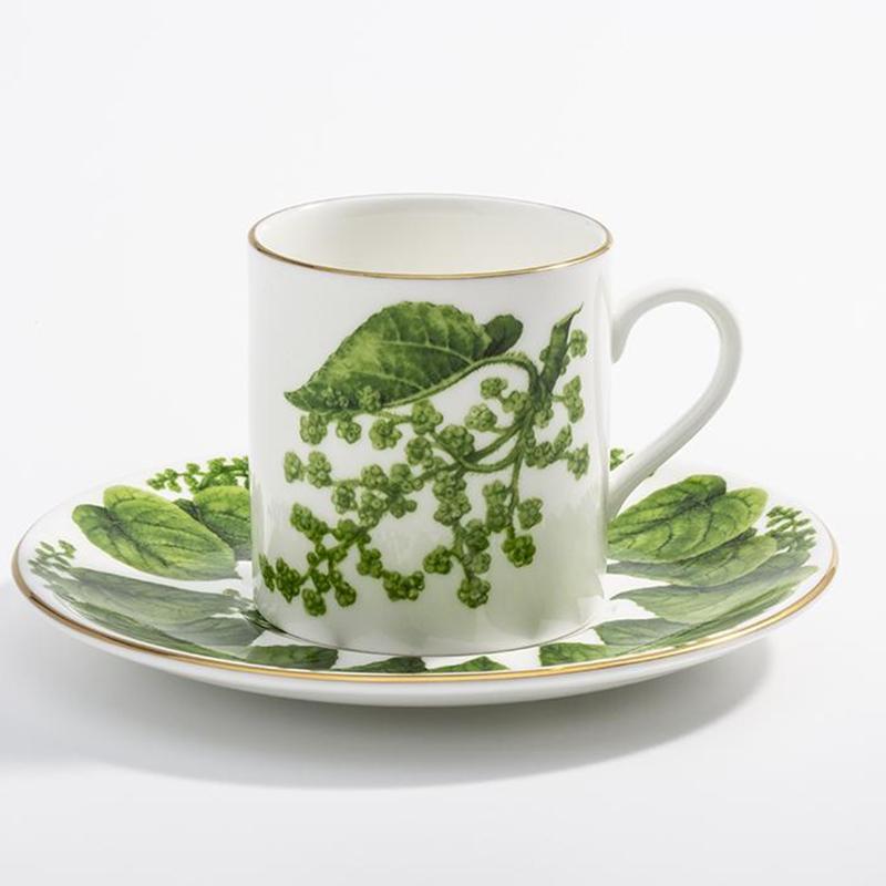 Halcyon Days Al Fresco Coffee Cup And Saucer - Charles Mayer