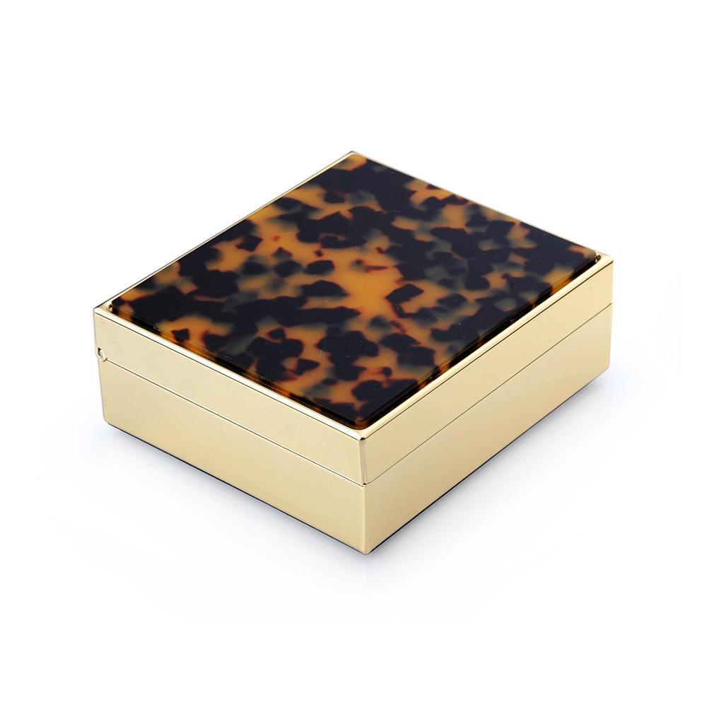 Addison Ross Faux Tortoise & Gold Box - Charles Mayer