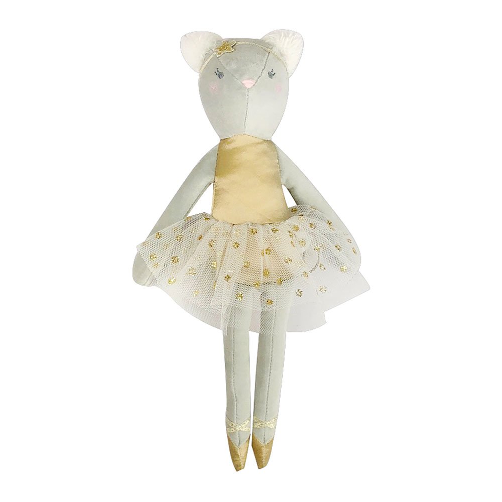 Albetta Cotton Velvet Ballerina Cat - Charles Mayer