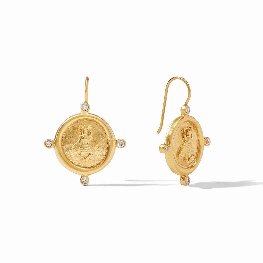 Julie Vos Bee Cameo Earring - Charles Mayer