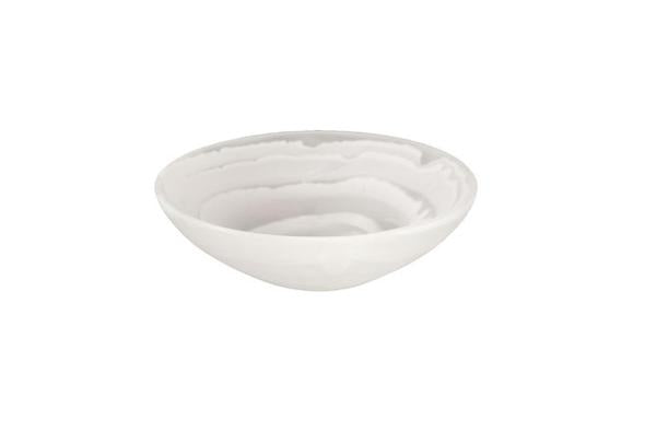 Nashi Home Resin White Swirl Everyday Extra Small Bowl - Charles Mayer