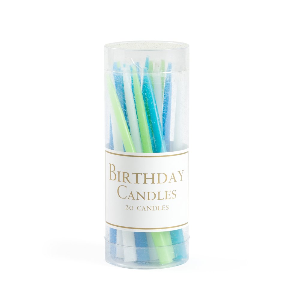 Caspari Birthday Candles, Assorted - Charles Mayer